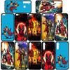 Чехол для телефона для Samsung Galaxy S25 S24 S23 iPhone 16 15 Xiaomi Redmi Note 14 13 12 16E X 11 Pro Max OPPO Moto Huawei Wolverine Cartoon Deadpool Cover