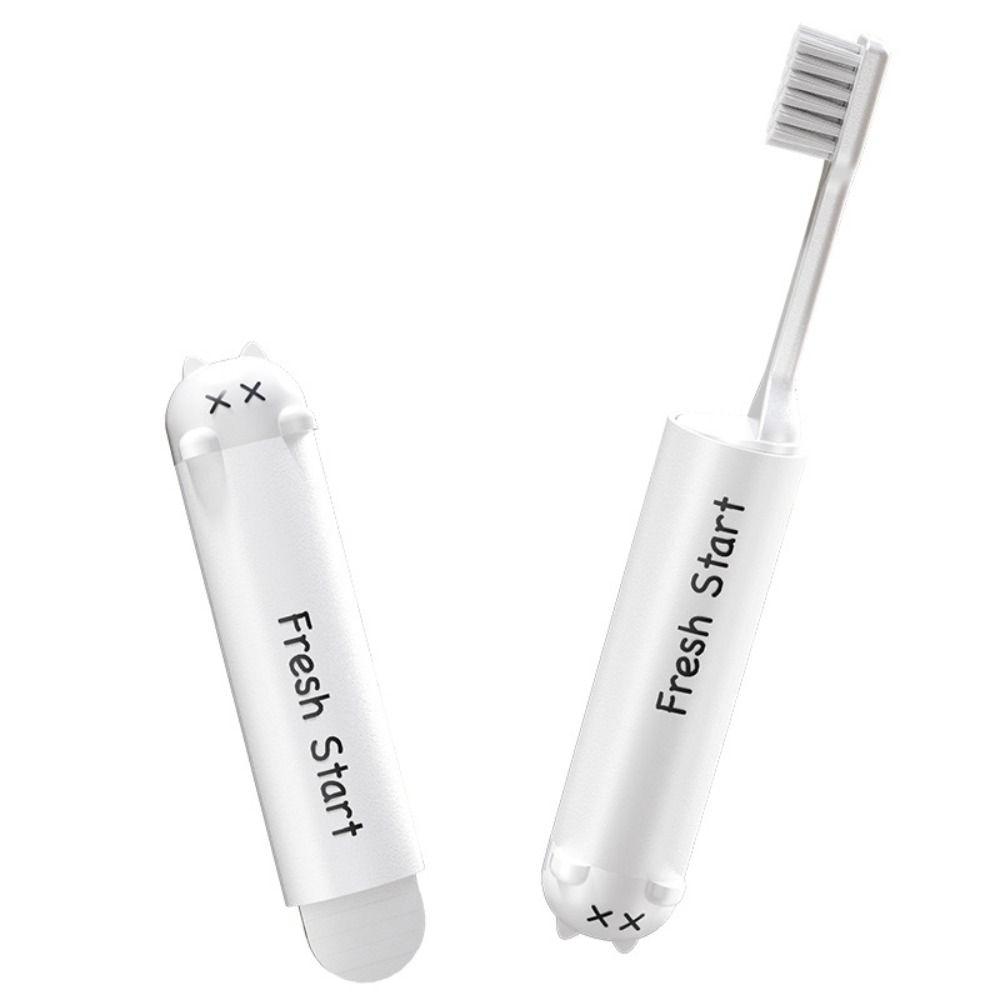 Mini Travel Toothbrush Portable Adult Toothbrush Durable Dental Brush for Adult Business Travel