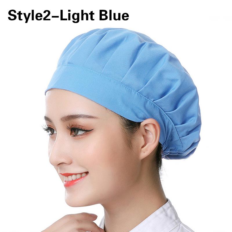 Пылезащитная рабочая кепка, шляпа для мужчин и женщин, фабричные рабочие шапки для ресторанов, кухни, кепка для приготовления пищи, нетканая ткань, дышащая крышка для головного убора