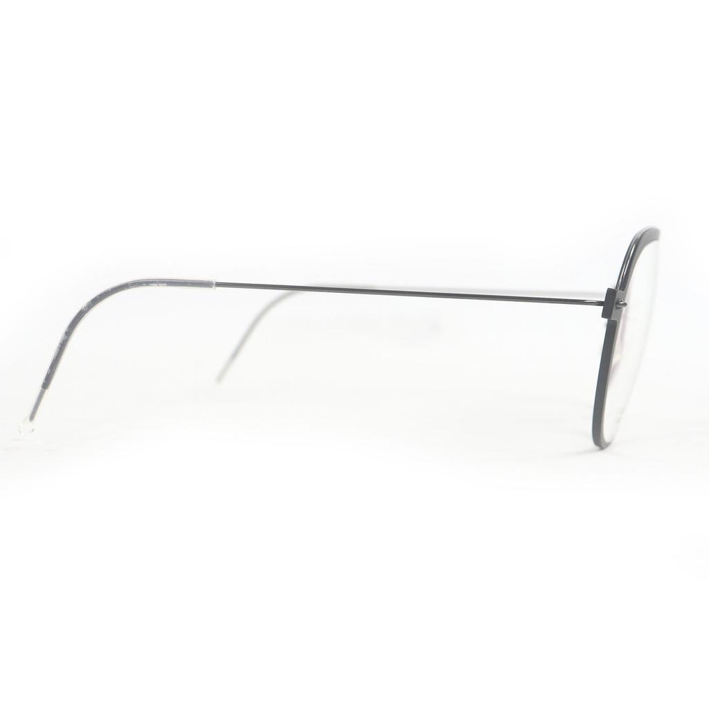 Pristine LINDBERG Glasses now series Two Bridges Black clear mens Used