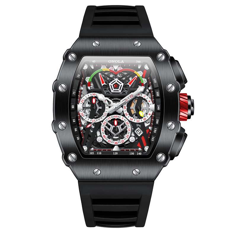 Top Brand New Fashion Multi-color Multi-function Automatic Mechanical Men's Watch Luminous Waterproof Men's Wrist Watch