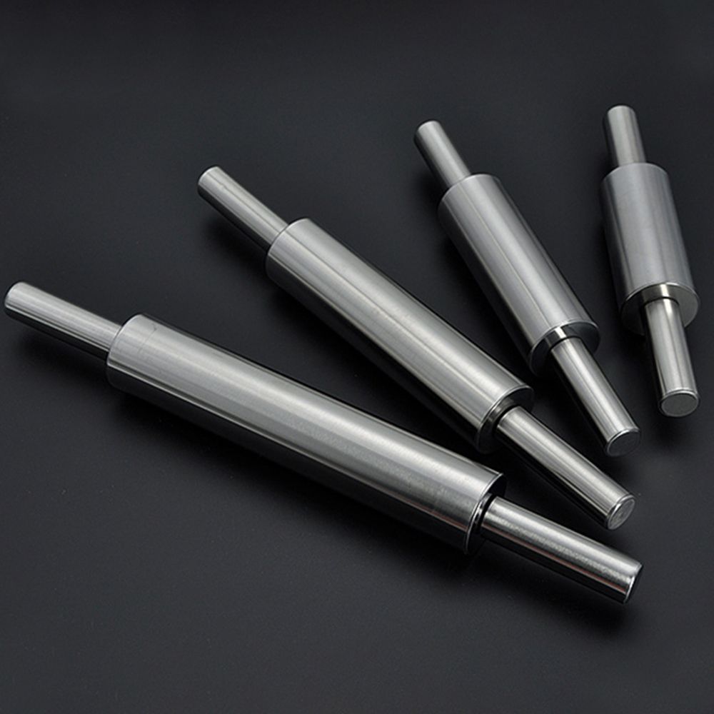Pastry Noodles Pie Pizza Stainless Steel Kitchen Accessories Baking Tool Rolling Pin Dough Roller