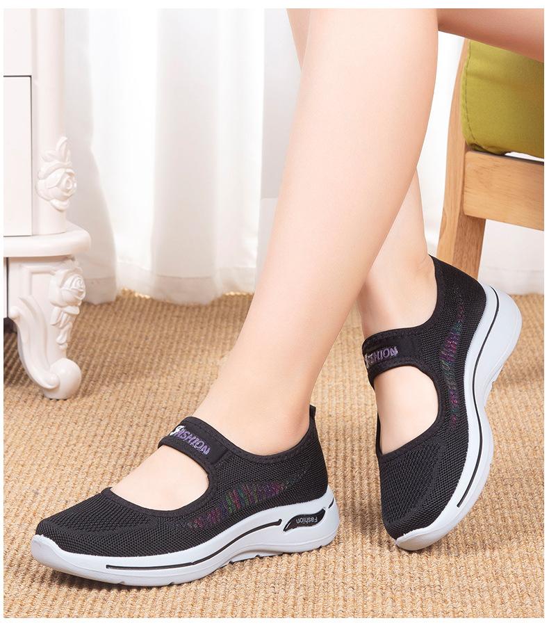 Кроссовки Обувь Мода Hollow Повседневная спортивная обувь Женская Комфорт Легкая женская обувь для бега Плоские мокасины Zapatillas Mujer
