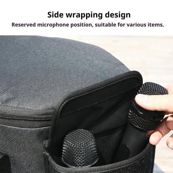 Сумка для хранения динамика Дорожный чехол для переноски с плечевым ремнем Застежка-молния Ударопрочный