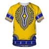 New Summer African Ethnic Style Pattern 3D Print T-Shirts Men Women Tshirt Short Sleeve Oversized Harajuku Tee Top Kid