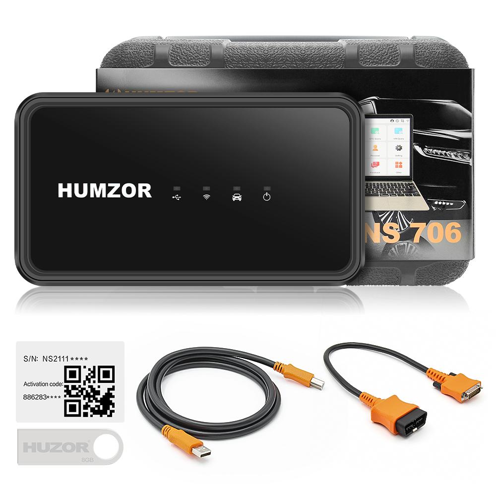 Humzor NexzSYS NS706 полная система диагностический сканер OBD 2 OBD2 автомобильная диагностика TPMS DPF IMMO 17 сброс ECU программист инструменты pk Thinkdiag