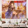 Chisa Wuthering Wave Kawaii Anime Girl Printed Tapestry Wall Hanging Sexy Style Fantasy Background Home Decoration