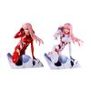 Аниме-фигурка Darling in the FRANXX, фигурка Zero Two 02, красная/белая одежда, сексуальные фигурки из ПВХ для девочек, игрушка, Коллекционная модель