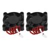 2 Pcs Hot End Cooling Fan 24V Double Ball Bearing 5500RPM High Speed Extruder Hot End Fan for SV08
