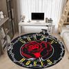 1pc Guns N' RosesChair Carpet for Office, Non-slip, Soft and Durable Office Rug for Interior Decoration, Perfect for Office yy250925133