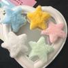 Pom Pom Starfish Multicolour Star Key Ring Pentagram Stars Backpack Pendant  Wedding Gifts
