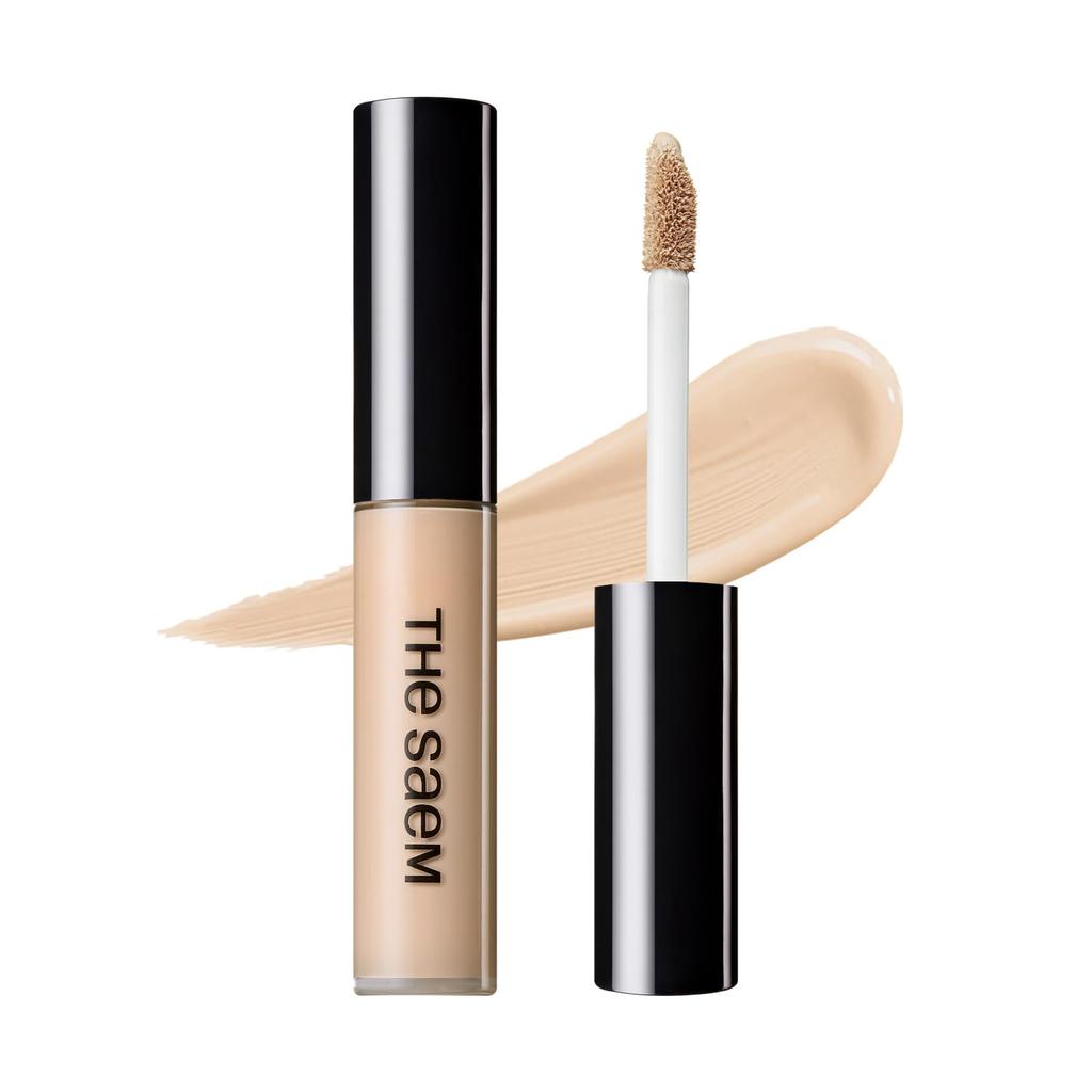 The Saem Japan Official Concealer Cover Perfection Tip Concealer Natural Beige 0119 1.5 6.5g