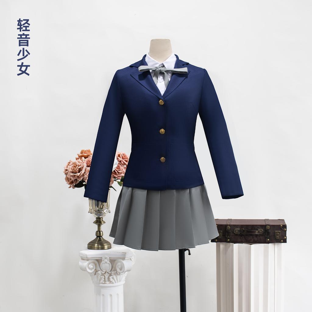 K-On! Autumn Winter JK Uniform Cosplay, Nakano Azusa & Hirasawa Yui Full Set
