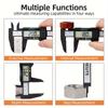 Digital Caliper Electronic Vernier Caliper Dial Vernier Caliper Gauge Micrometer Measuring Tool With Large LCD Screen