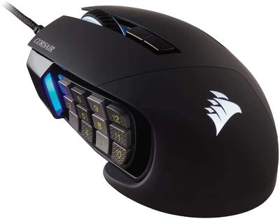 Corsair SCIMITAR RGB ELITE USB игровая мышь многокнопочная RGB CH-9304211-AP MS431 черная///белая