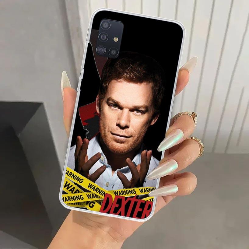 TV Show Dexter Morgan Phone Case for Samsung Galaxy A52 A32 A22 A12 A02S A50S A30S A10S Note 20 Ultra 10 Plus S10 A31 A20 A71 A7