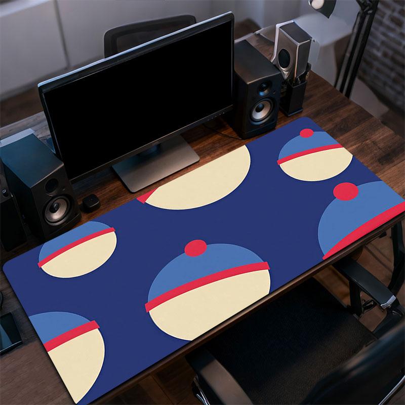 Stan South Park Mouse Pad, Large Gaming Desk Mat, Non-slip XXL Mousepad for Laptop & Tablet, Mini PC Playmat with Stitched Edges