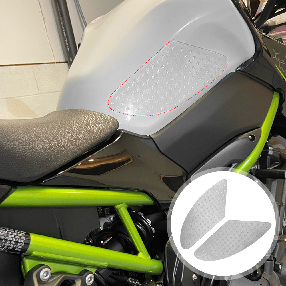 2 шт. наколенник для мотоциклетного бака, ретро-наклейки на топливный бак, резиновая накладка, защитная накладка на колено, часть мотоцикла