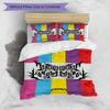 3pcs Duvet Cover Set (1*Duvet Cover + 2*Pillowcase, Without Core), Electric Callboy Print Bedding Set, Bedroom Decor, All‑Season, Birthday Gift