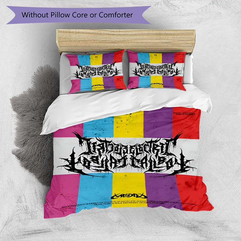 3pcs Duvet Cover Set (1*Duvet Cover + 2*Pillowcase, Without Core), Electric Callboy Print Bedding Set, Bedroom Decor, All‑Season, Birthday Gift