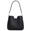 CELINE CAMILLE Calfskin One Shoulder Handbag Small Women's Black 120693FX9-38NO