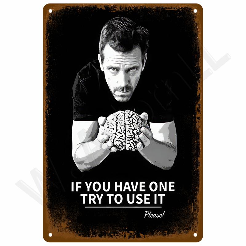 Retro Metal Sign Wall Art Mural Aesthetic Room Home Decor Items Poster Vintage Metal Plate Garage Decoration Tin Sign Plates Bar