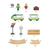 BRIO Train Starter Set 33847, for Ages 3 and Up. [Toy, Wooden Toy, Wooden Rail, Rail Set, Gift (Birthday/Christmas)]