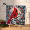 Mosaic Art Kit for Adults Christmas Lighthouse Adults, DIY Coastal Craft with Winter Seaside Colorful Acrylic Pieces, Decoration Holiday Home