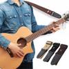 Leather Electric Guitar Strap Adjustable Length Folk Guitar Strap Vintage Ukulele Belt Stage
