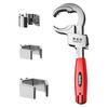 Pipe Adjustable Adjustable Adjustable for Sewer Pipe and Installation Tools Multi-function Wrench, Spanner, Wrench, Double-Ended Wrench, Plumbing,