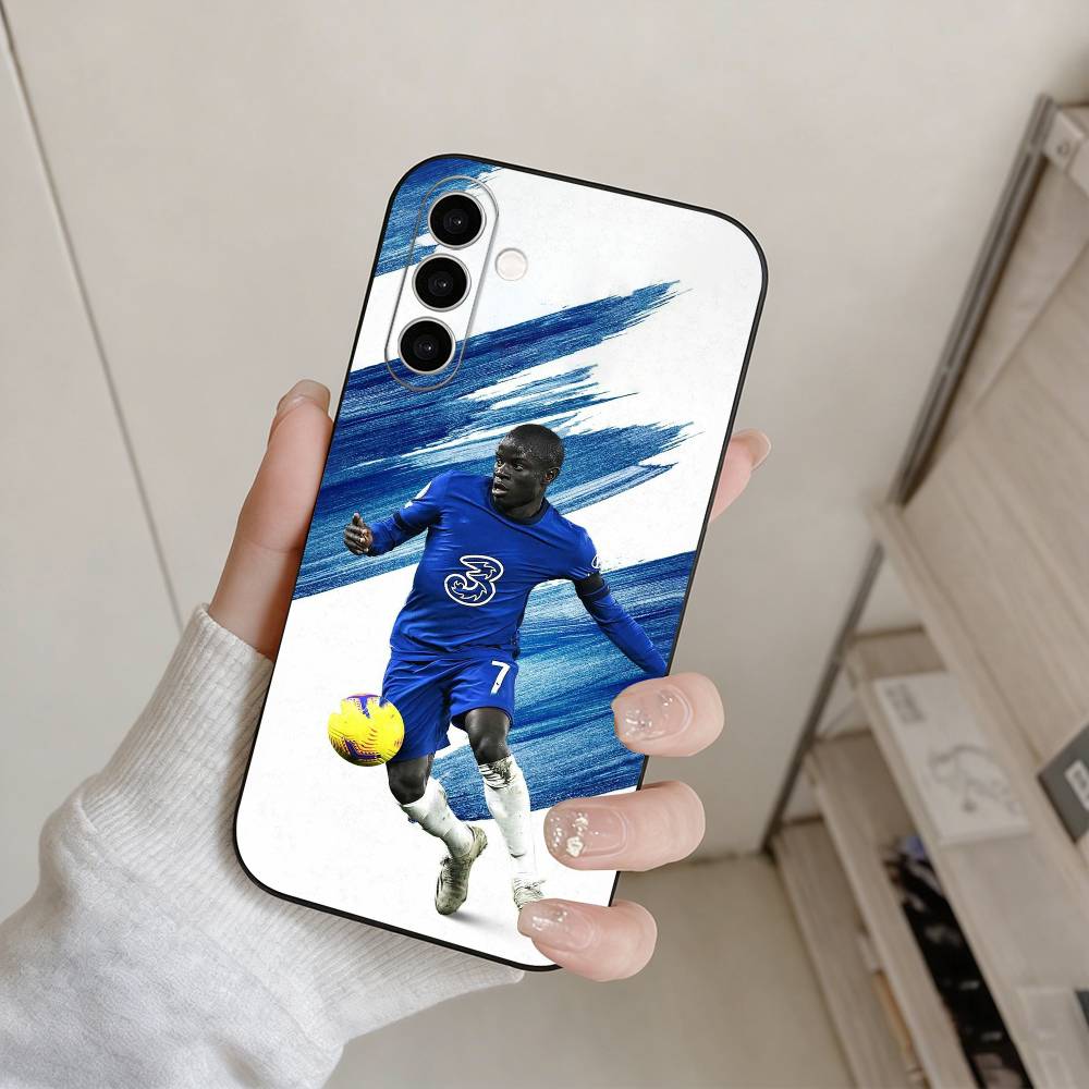 Чехол для телефона Engolo Kante для Samsung Galaxy A73, A72, A71, A70, A53, A52, A51, Другие Мягкий черный чехол