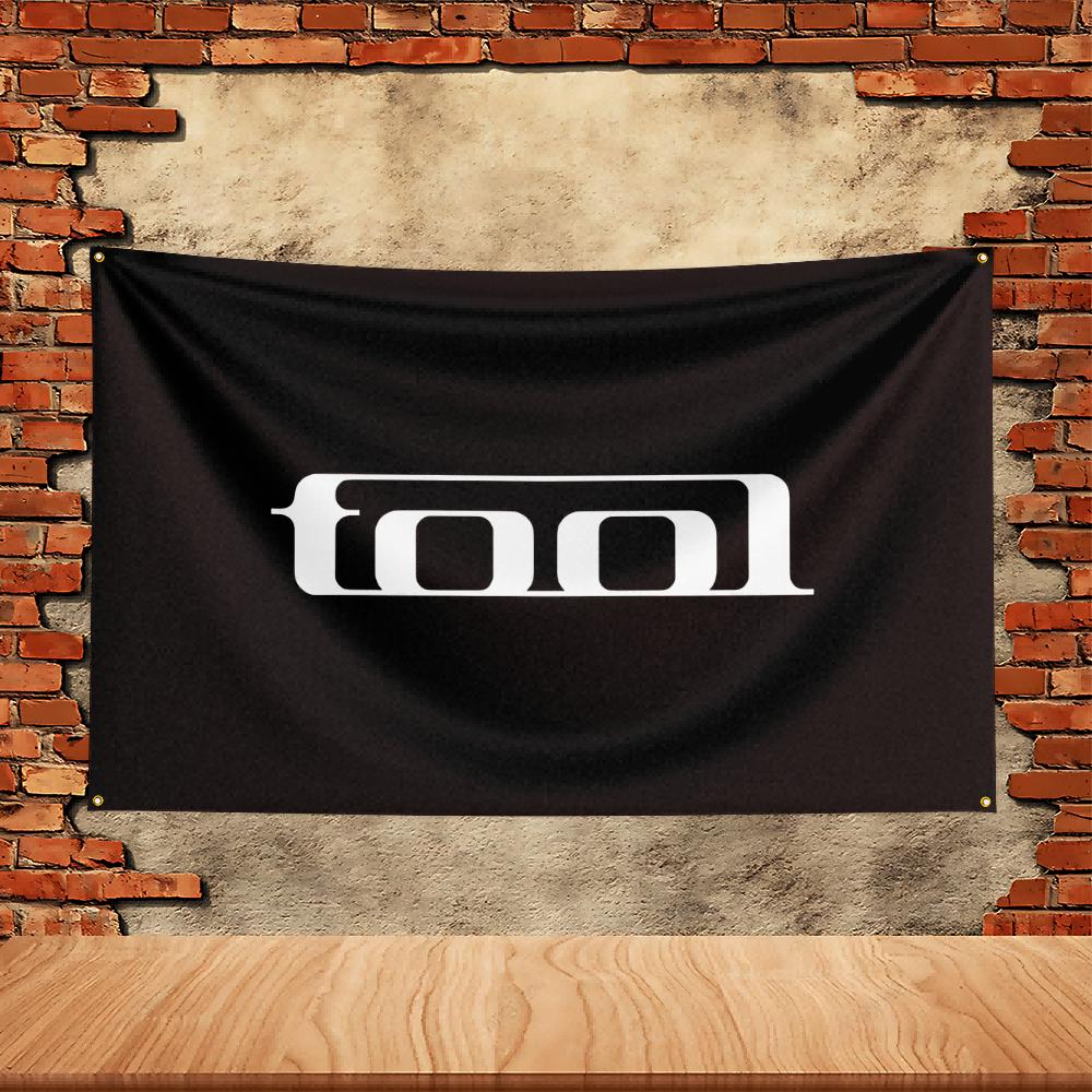 Tool Band Party Flag Polyester Printed Flag Banner Tapestry for Garden Garage Decoration Concert Flag