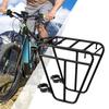 Bicycle Front Rack Heavy Aluminum Alloy Mountain Bike Cargo Luggage Carrier Rack For Mountain Bike Electric Bike Road