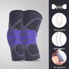Breathable Knitted Silicone Knee Pads for Outdoor Sports: Running, Basketball, Cycling