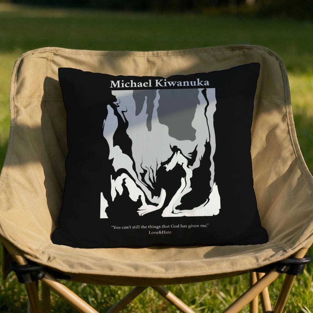 MMichael KKiwanuka Cushion Cover Soft Reversible Durable Pillow Cover MultiScene Use for Home Car Daily Comfort