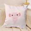 Salamander Cushion Cover Soft Plush Fabric DoubleSided Printed Sofa Cushion Cover for All Seasons Home Decor Gift