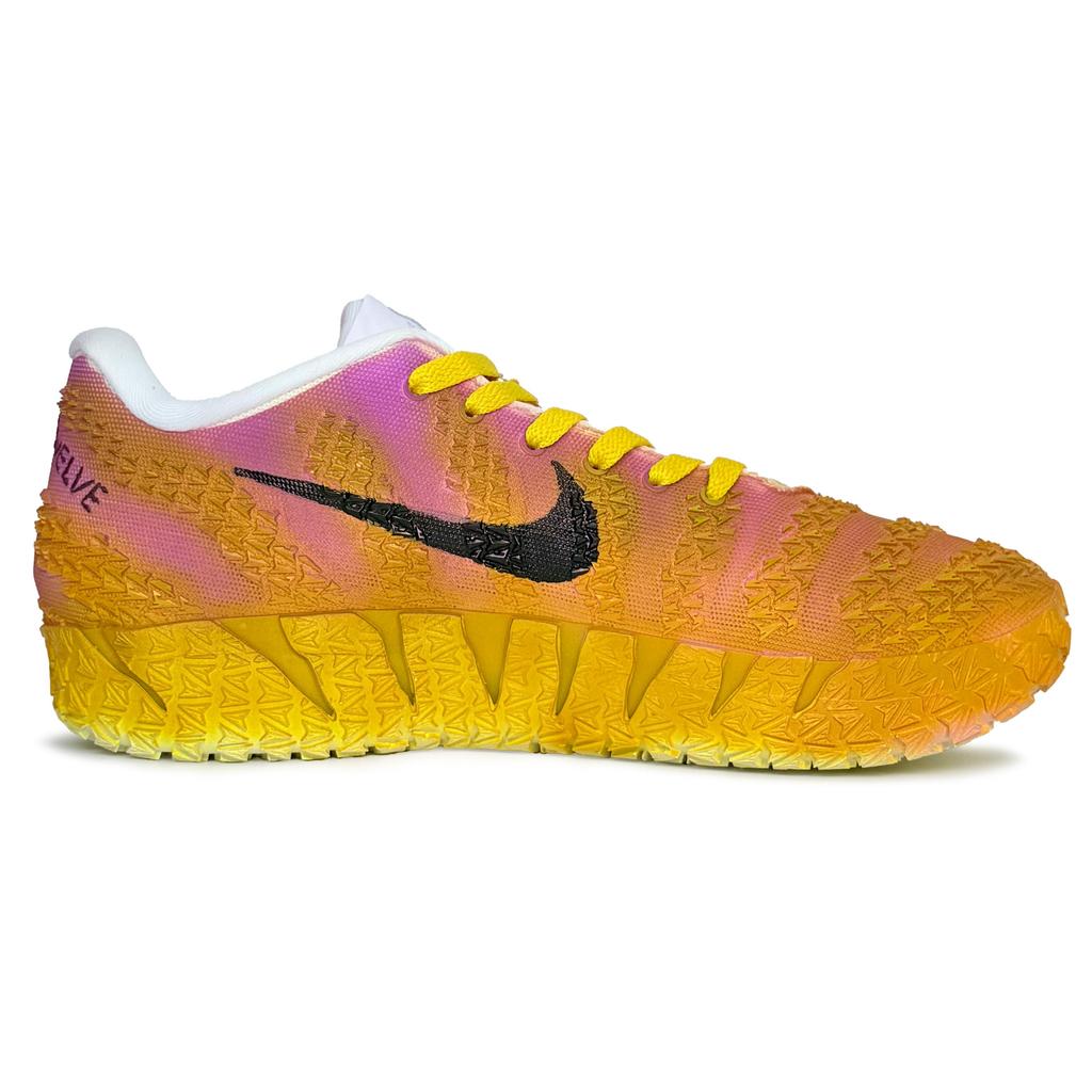 Nike Баскетбольные кроссовки Ja Morant 3 Rebound Grip Low top Мужские Фиолетово-желтые HF2794-101(Команда1521-)