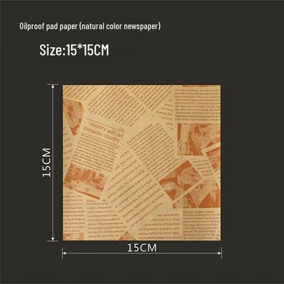 Бумажные вкладыши ZISIZ для аэрофритюрницы, маслостойкие