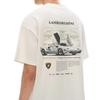 Lamborghini Countach "Вневременная икона мощности и престижа" Винтажная графика суперкара Свободная футболка оверсайз для автолюбителей