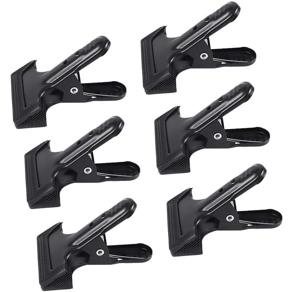 Backdrop Spring Clamps - 6 Pack for Photography Background Stands, Woodworking & Home Improvement Projects