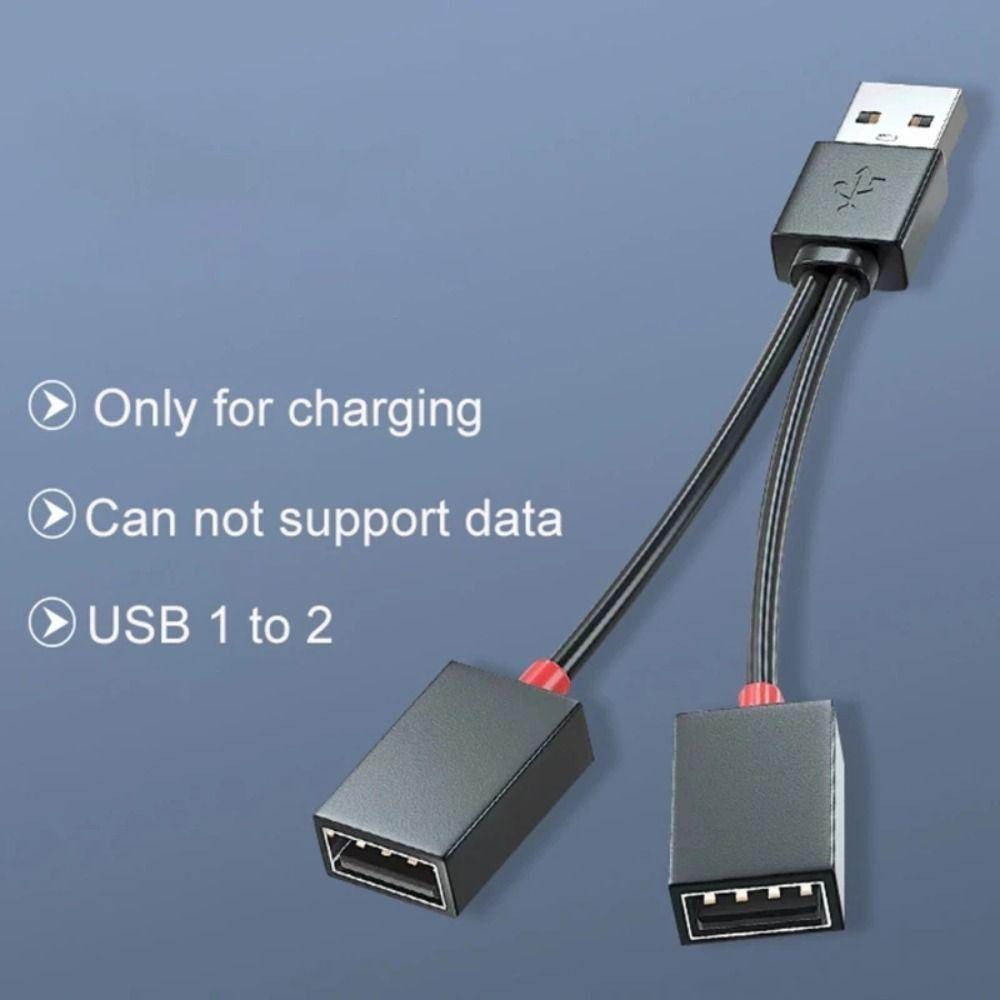 Converter Splitter USB Splitter Cable USB Extension Line Car Usb Splitter Cable Android Phone