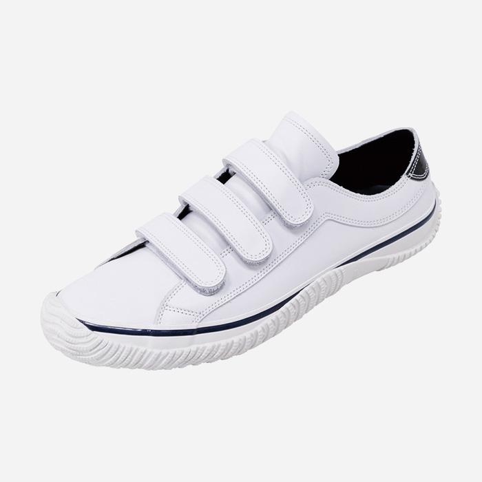 Spingle Handmade Sneakers Spm-211, White/Navy