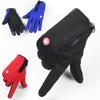 Touch Screen Autumn and Winter Warm Gloves Zipper Riding Driving Zipper Design Women's Skiing Sports Non-slip Couple Gloves