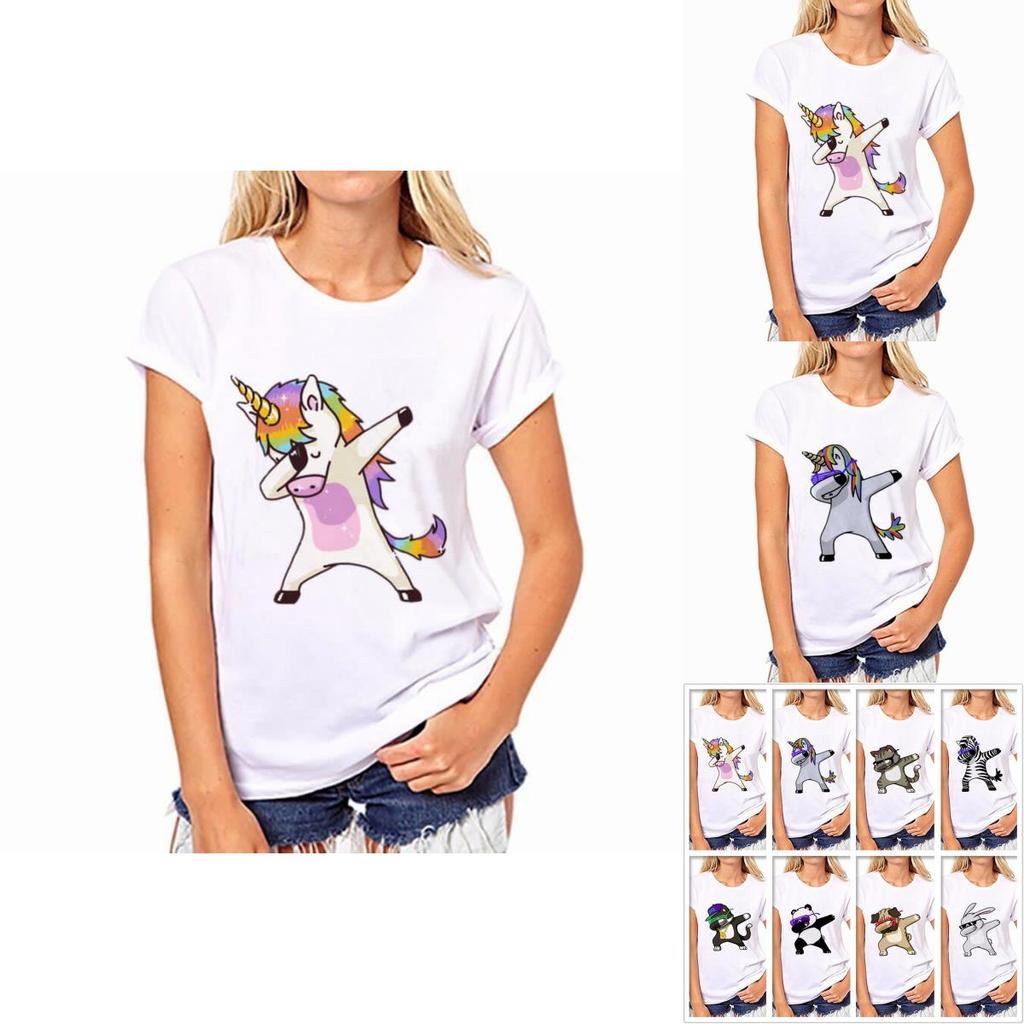 Camiseta Dab Divertida Baile Unicornio Perro Gato Oso Dabbing Tshirt Tee