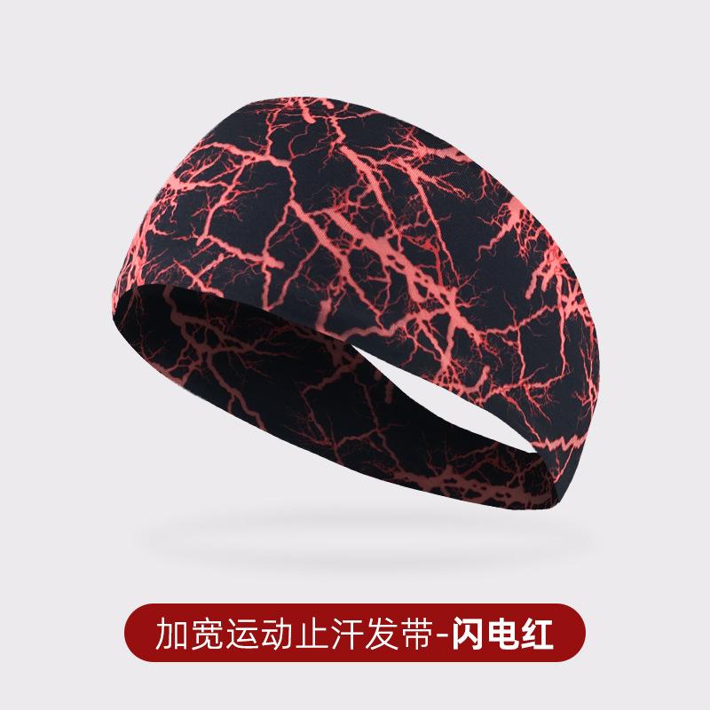 Ultra-Thin Unisex Fitness Elastic Headband Sweat Absorption Breathable Quick Drying Sports Running Hair Band Accessories