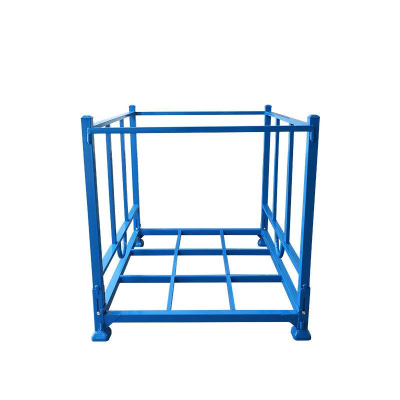 Heavy-Duty Folding Tire Storage Rack - Sturdy Frame for Warehouse and Cold Storage