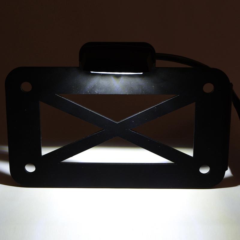 Металлический мотоцикл в стиле ретро, ​​боковой держатель номерного знака, задний фонарь, кронштейн, модифицированные детали