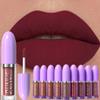 Velvet Matte Lipstick Long-Lasting Smudge-Proof Lip Gloss Easy To Apply Lip Glaze Creamy Texture Perfect Gift In Brown/Red Shades