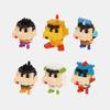 Nanoblock Mini Crayon Shin-chan Theatrical Version (6 Pieces), Korean Popular Bandai