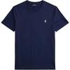 Polo SS26 Футболка с вышитым логотипом-лошадкой, с круглым вырезом, индивидуальная, приталенного кроя, мужские топы 710671438-525
